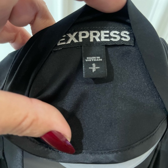 Express Black lightweight bomber style jacket, Size S - Picture 4 of 6